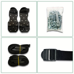 Lawn Aerator Shoes Heavy Duty Spiked Sandals Easy To Use