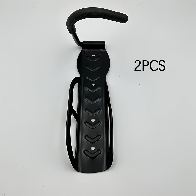 2pcs 4pcs Bike Wall Hook Mount Double Hook Foldable Wall Mount Bike Rack
