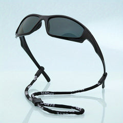 Y2K Wrap Around Sports Sunglasses UV400 Sun Shades with Strap