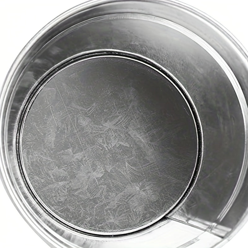 5pcs Galvanized Bucket Metal Flower Pot Round Planter Plant Basket