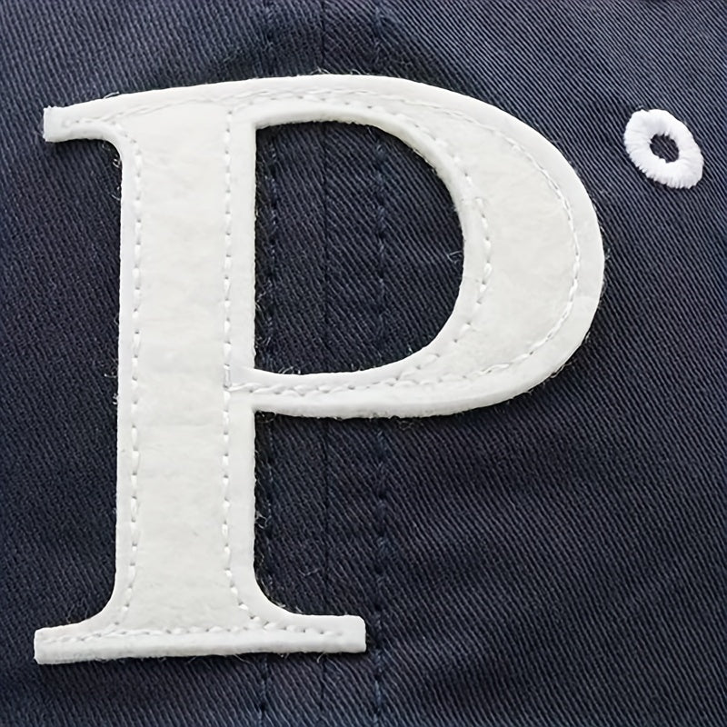 Unisex Sunshade Adjustable Baseball Cap Outdoor Sport P Embroidery