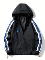 Men's Casual Zip Up Jacket Coat For Spring Fall