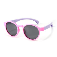 Trendy Round Frame Sunglasses for Girls