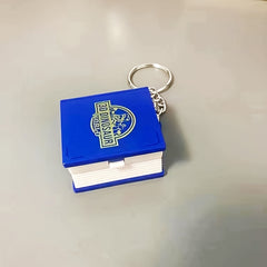 3D Dinosaur Folding Bomb Book Keychain Mini Astronaut Puzzle Castle Gift