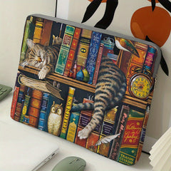 Soft Laptop Sleeve Case Bag Cover Tablet Bookcase Leather