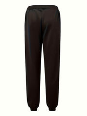York & Number 7 Print Joggers Men's Casual Stretch Waist Drawstring Sweatpants