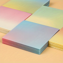 Reusable Solid Semi-Transparent Sticky Notes