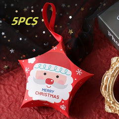 Christmas Stars Candy Box x5 Party Favors Packaging
