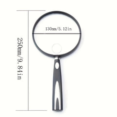Handheld Magnifying Glass for Elderly Reading, Large HD Mirror Glass