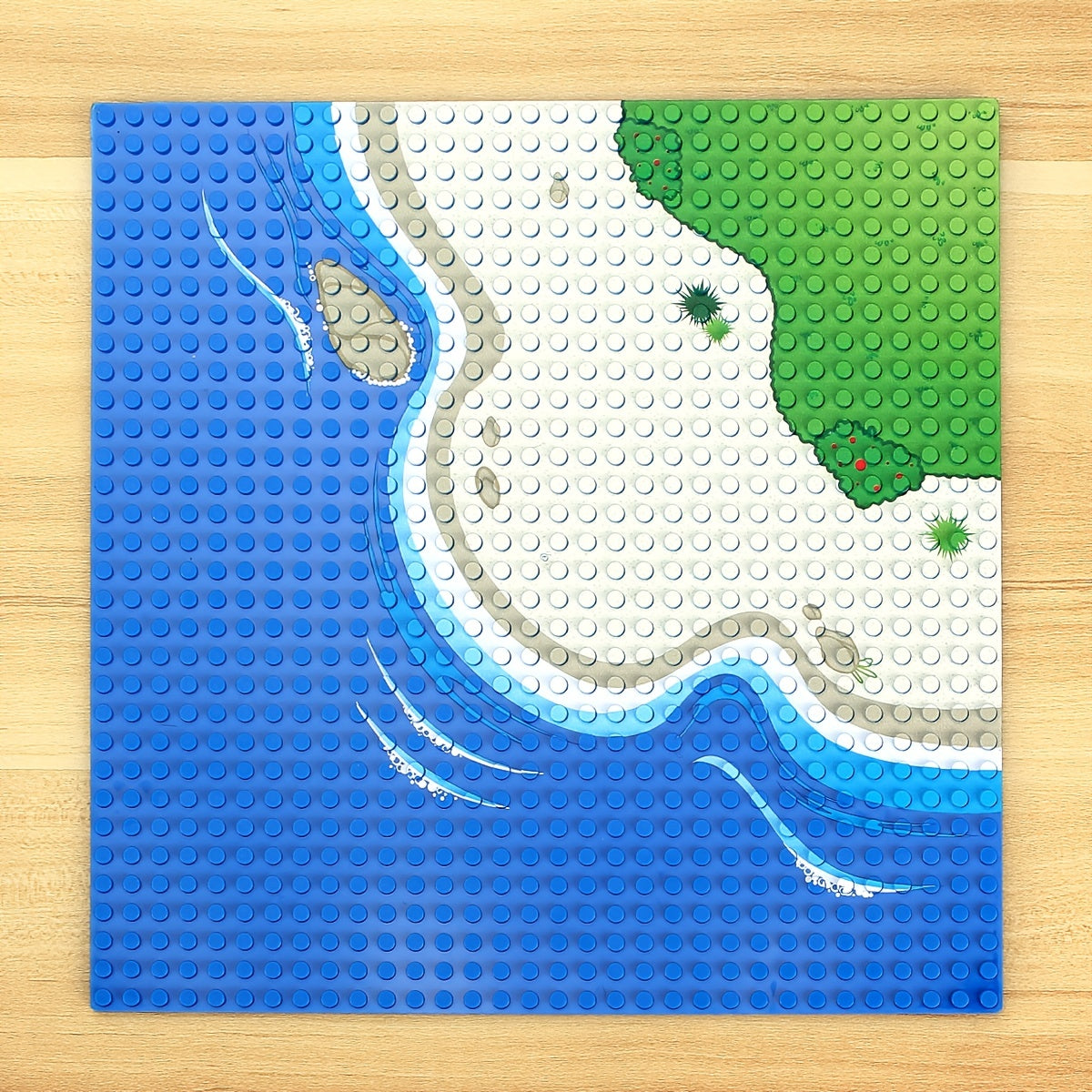 Prairie Creek Small Particle Building Blocks Toy Floor Set