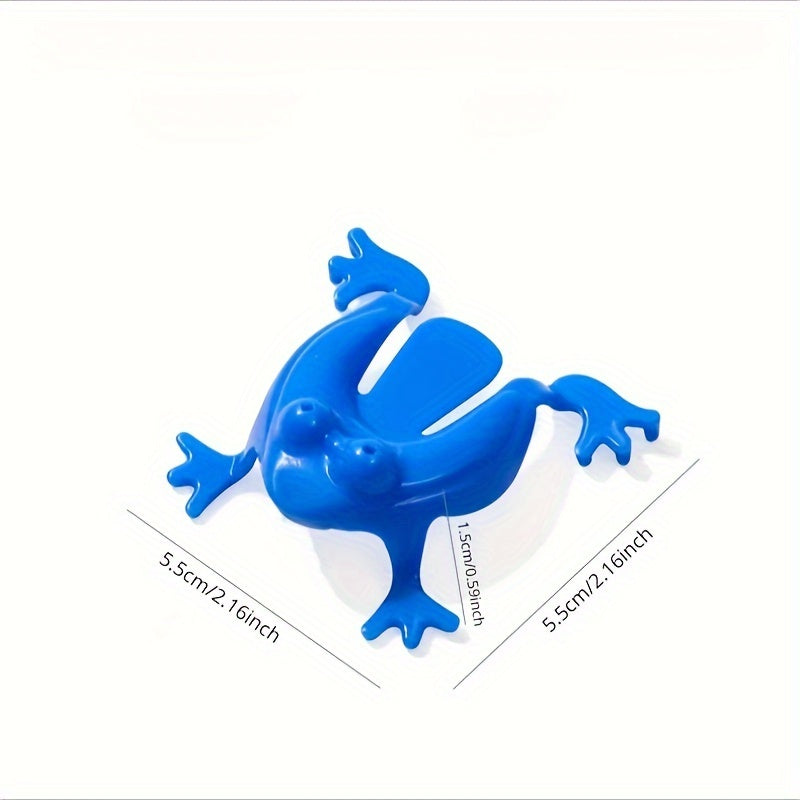 Jumping And Bouncing Plastic Frog Toys Novel Stress Relief Toys