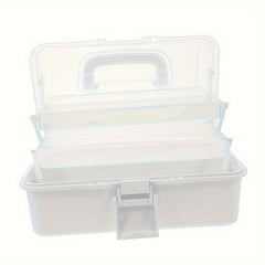 3-Layer Multipurpose Storage Box Organizer Folding Tool Box Sewing Art Crafts