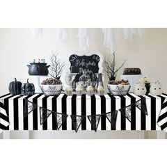 Christmas Nightmare Disposable Plastic Tablecloth Rectangular Party Decoration