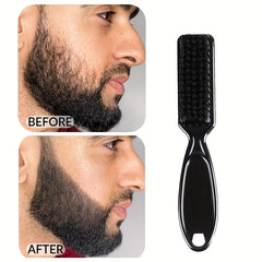 Beard Brush Hair Styling Comb Tool Plastic Handle