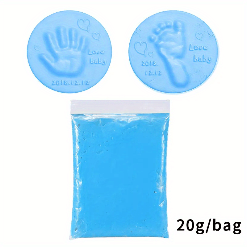 Baby Hand and Footprint Mud Soft Clay 20g DIY Children's Toys