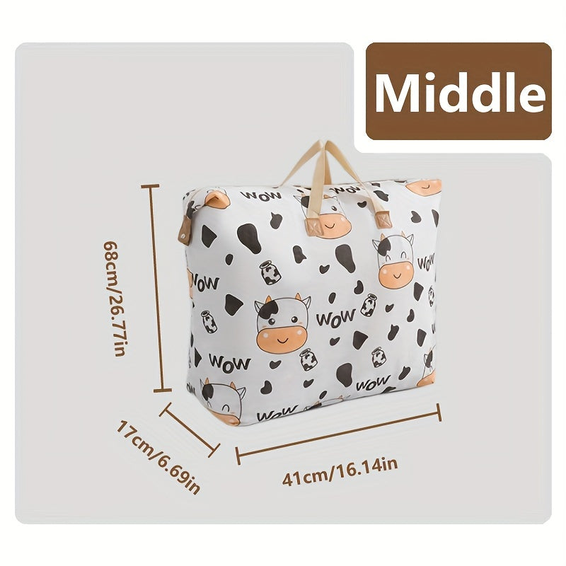 Waterproof Extra Large Moving Bag Quilt Storage Bag with Handle Zipper