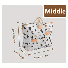 Waterproof Extra Large Moving Bag Quilt Storage Bag with Handle Zipper
