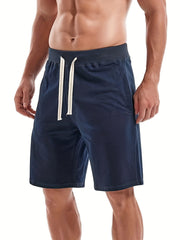 Men's Comfy Elastic Waist Drawstring Shorts for Summer