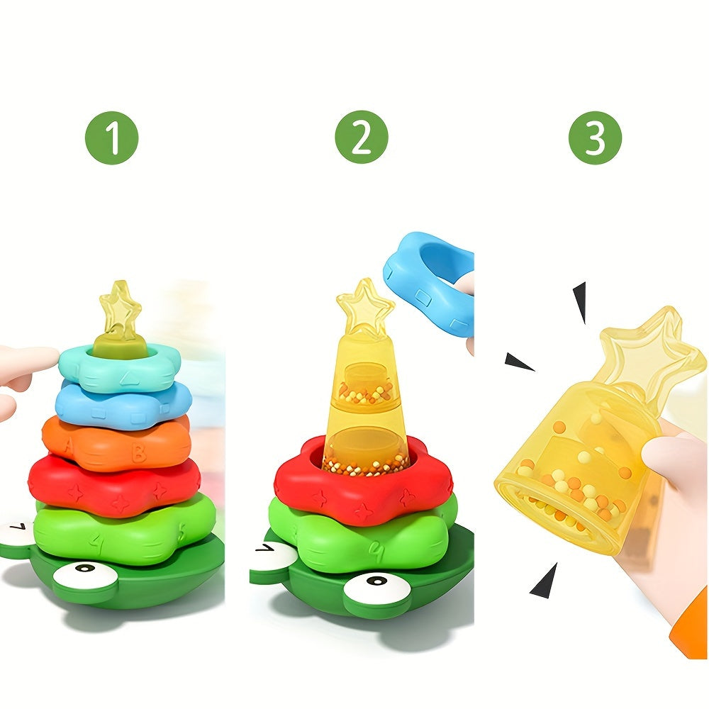 Baby Stacking Toy Montessori Shapes Sorting Game