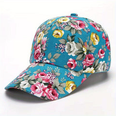 Peony Flower Baseball Cap Sun Hat for Women