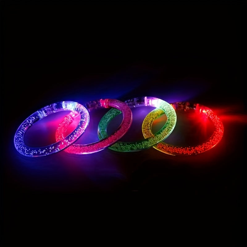 Acrylic Glitter Bracelet LED Light Up Toy