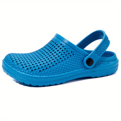 Women's Casual Garden Clogs Hollow Out Closed Toe Slip On Shoes