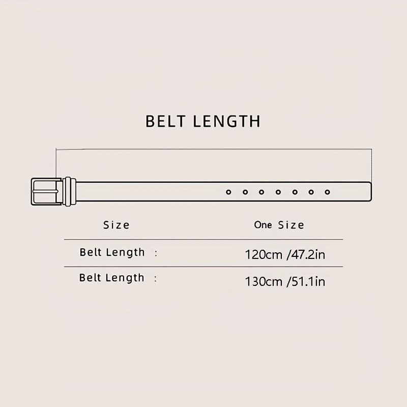 Men's Auto Buckle Belt PU Leather Business Waist Strap