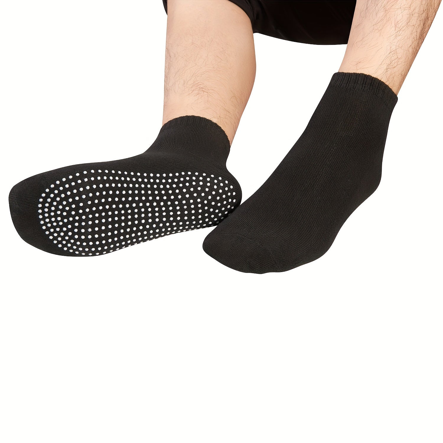 4 Pairs Women's Non-Slip Yoga Pilates Socks Breathable Training Socks