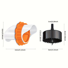 2pcs Automatic Poultry Feeder Waterproof Rodent Resistant