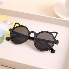 Kids Cat Ear Sunglasses Gradient Lens & Comfort Fit