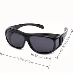 Men's HD Polarized Driving Sunglasses Anti-UV Outdoor Sports Glasses
