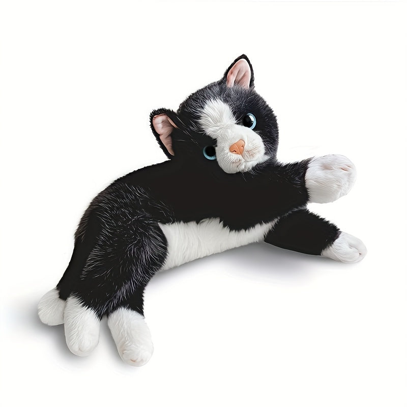 Realistic Lying Position Cat Doll Stuffed Toy