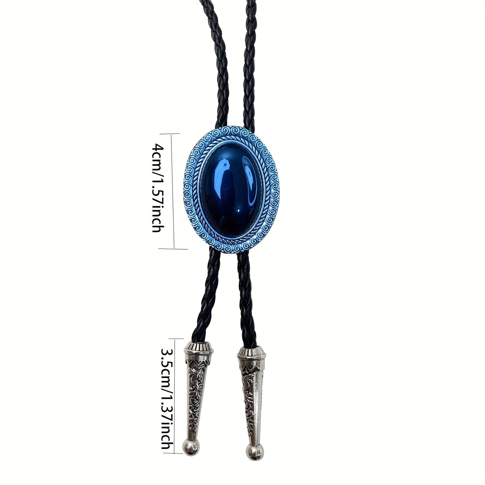 Bolo Tie Unisex Cowboy Leather Necktie Necklace Costume Accessories