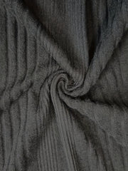  Solid Ribbed Long Sleeve Square Neck Knit Top