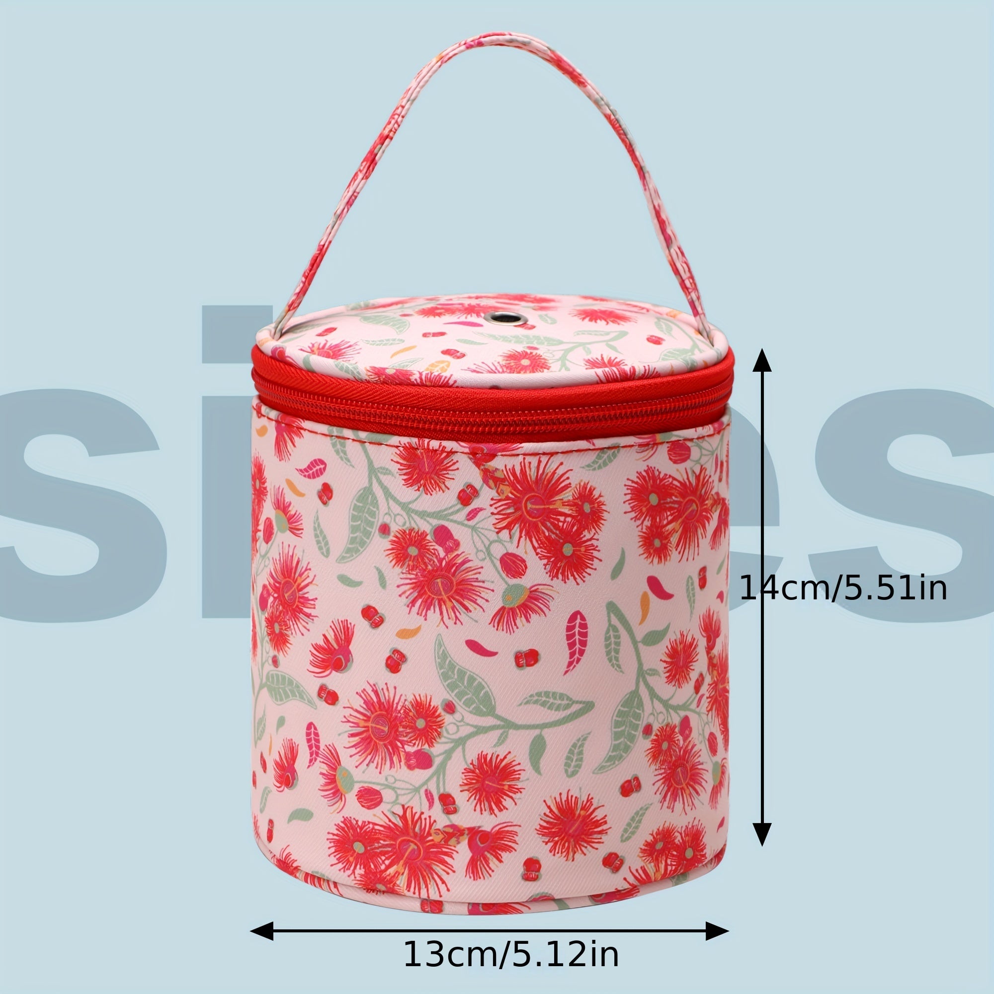 Perforated Yarn Storage Tote Bag for Knitting DIY