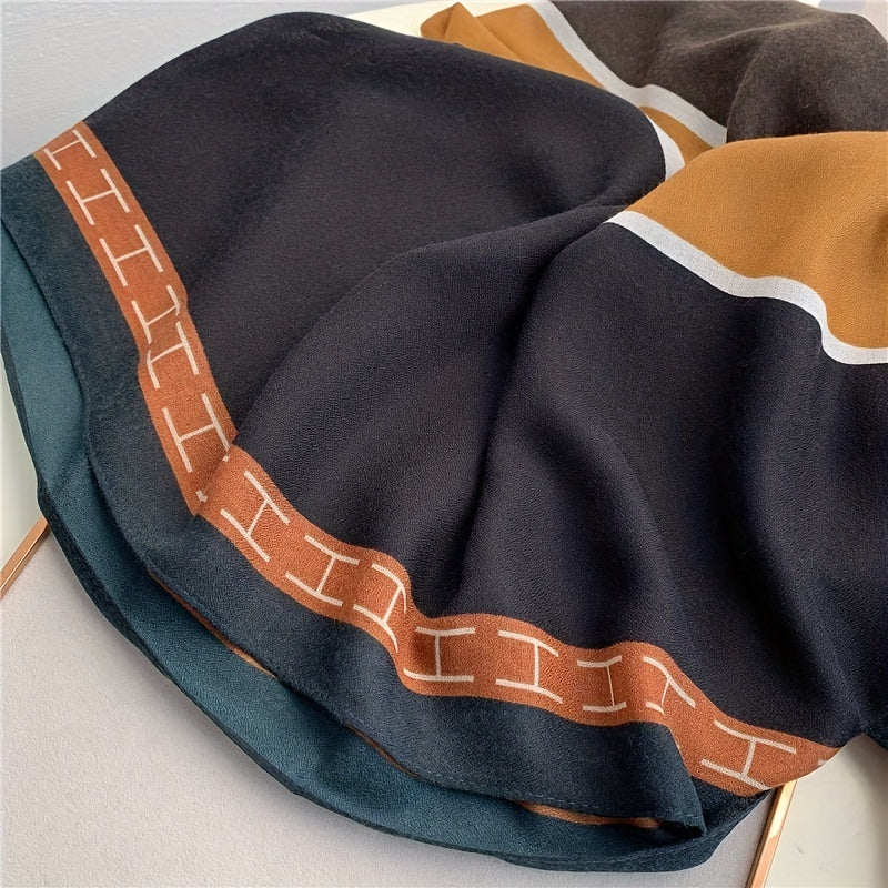 Soft Matching Scarf Large Warm Shawl Wraps Travel Decorative Scarf