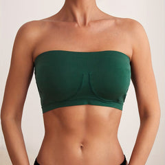 Strapless Seamless Wrap Chest Bra Intimates Underwire Tube Top Lingerie