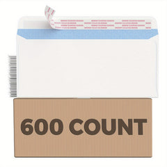 Grapro Envelopes with Sticky for Privacy & Business, Peel and Seal