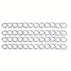 30pcs Bulk Bracelet Necklace Extension Chains 1.969in for DIY Jewelry Making