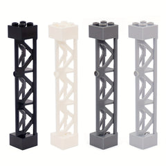 8pcs Building Blocks 2x2x10 Support Pillars Bricks Bulk Compatible 58827 95347
