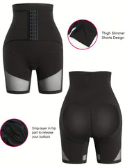 High Waist Mesh Shaping Shorts Tummy Control Butt Lifting Underwear