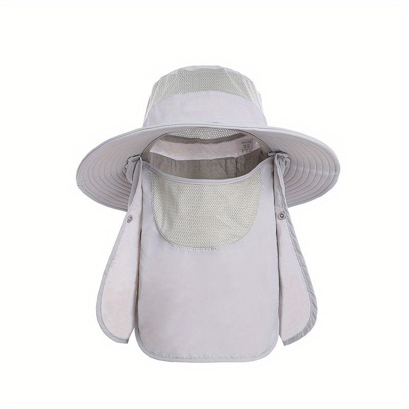 Unisex Quick Drying Sunshade Bucket Hat for Outdoor Travel