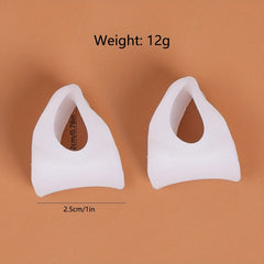 Translucent Gel Toe Separators for Toe Separation Correction