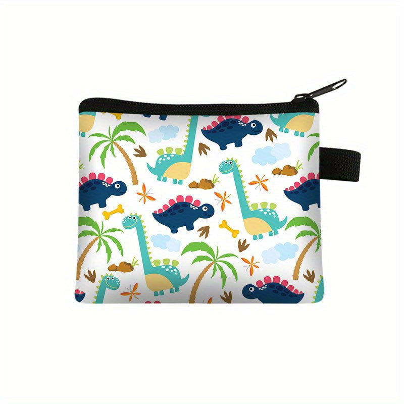 Dinosaur Coin Purse Cartoon Animal Mini Zipper Storage Bag Gift
