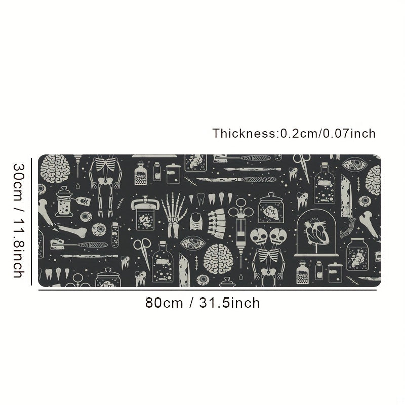 Oversized Gaming Mouse Pad with Non-Slip Rubber Base