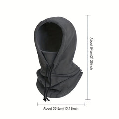 Winter Warm Balaclava Cycling Cap Outdoor Sports Windproof Cap Ski Bib