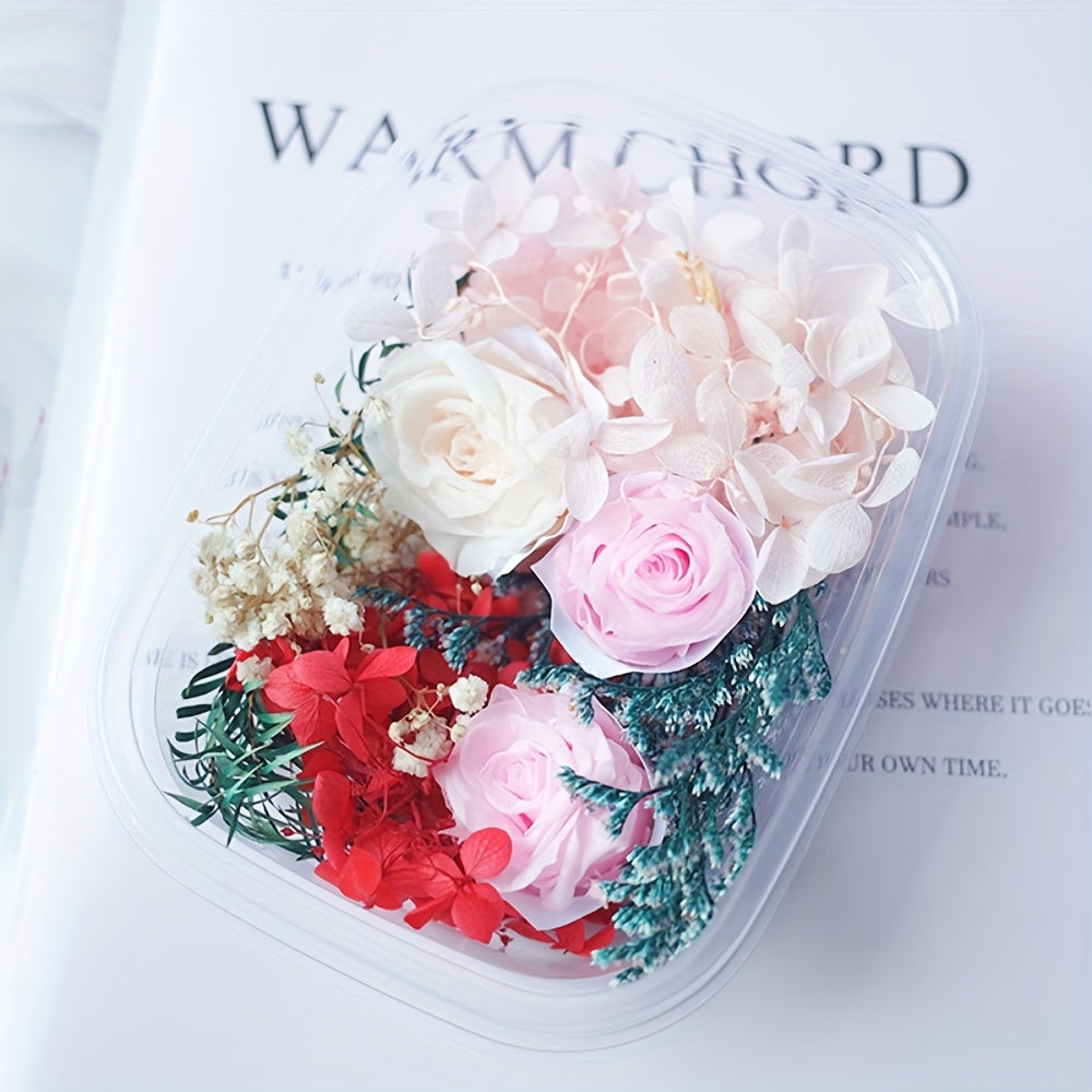 Dried Flowers DIY Aromatherapy Candle Epoxy Resin Mold Wedding Bouquet