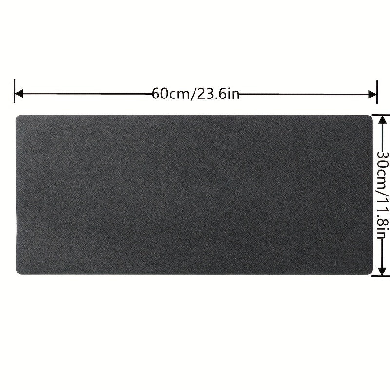 Non Slip Felt Mousepad 60x30cm Office Computer Desk Mat Keyboard Laptop Cushion