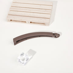 Large Matte Banana Hair Clip for Thick Hair