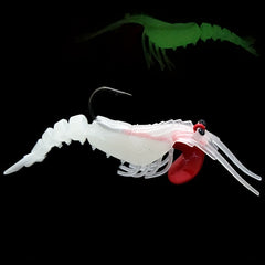 5pcs Shrimp Soft Lures for Freshwater and Saltwater Fishing